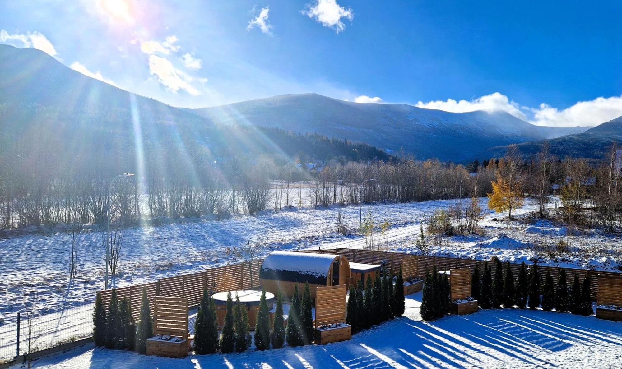 Widokowo - Domki Z Widokiem Na Sniezke Z Jacuzzi I Sauna Karpacz Dış mekan fotoğraf