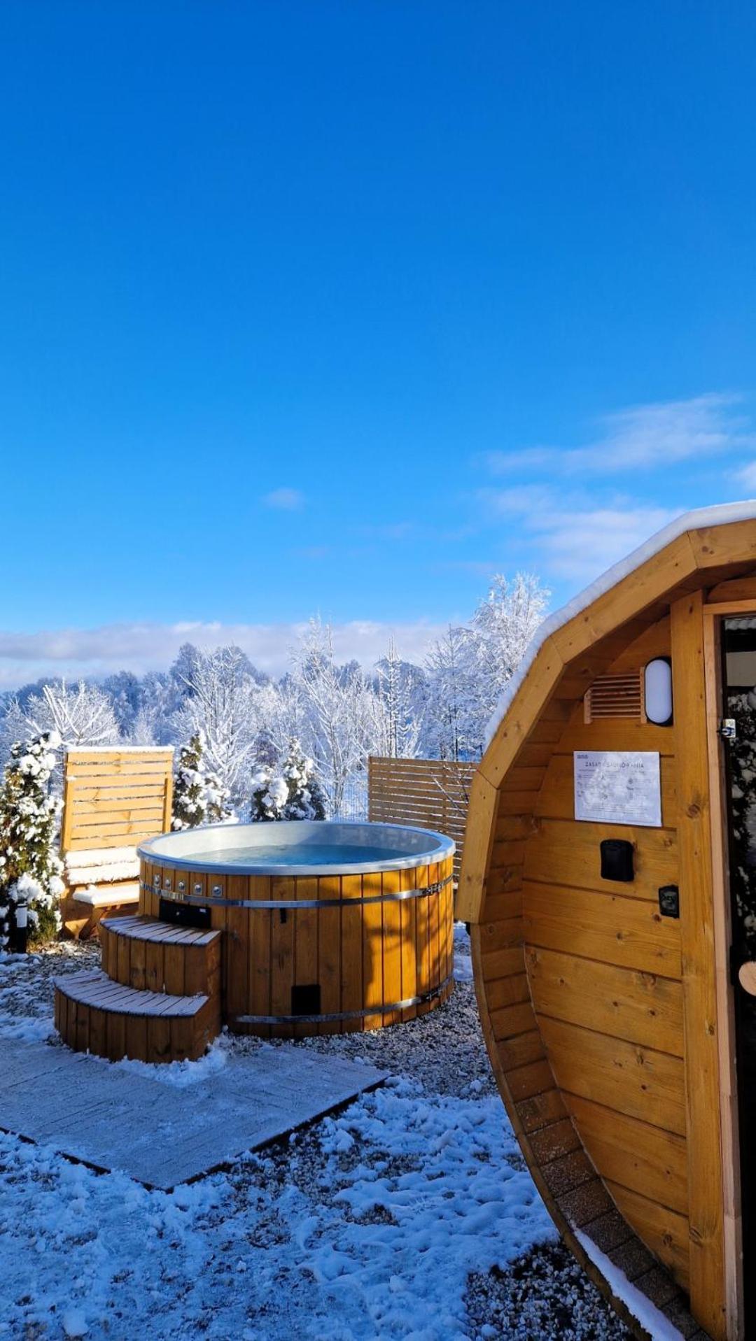 Widokowo - Domki Z Widokiem Na Sniezke Z Jacuzzi I Sauna Karpacz Dış mekan fotoğraf