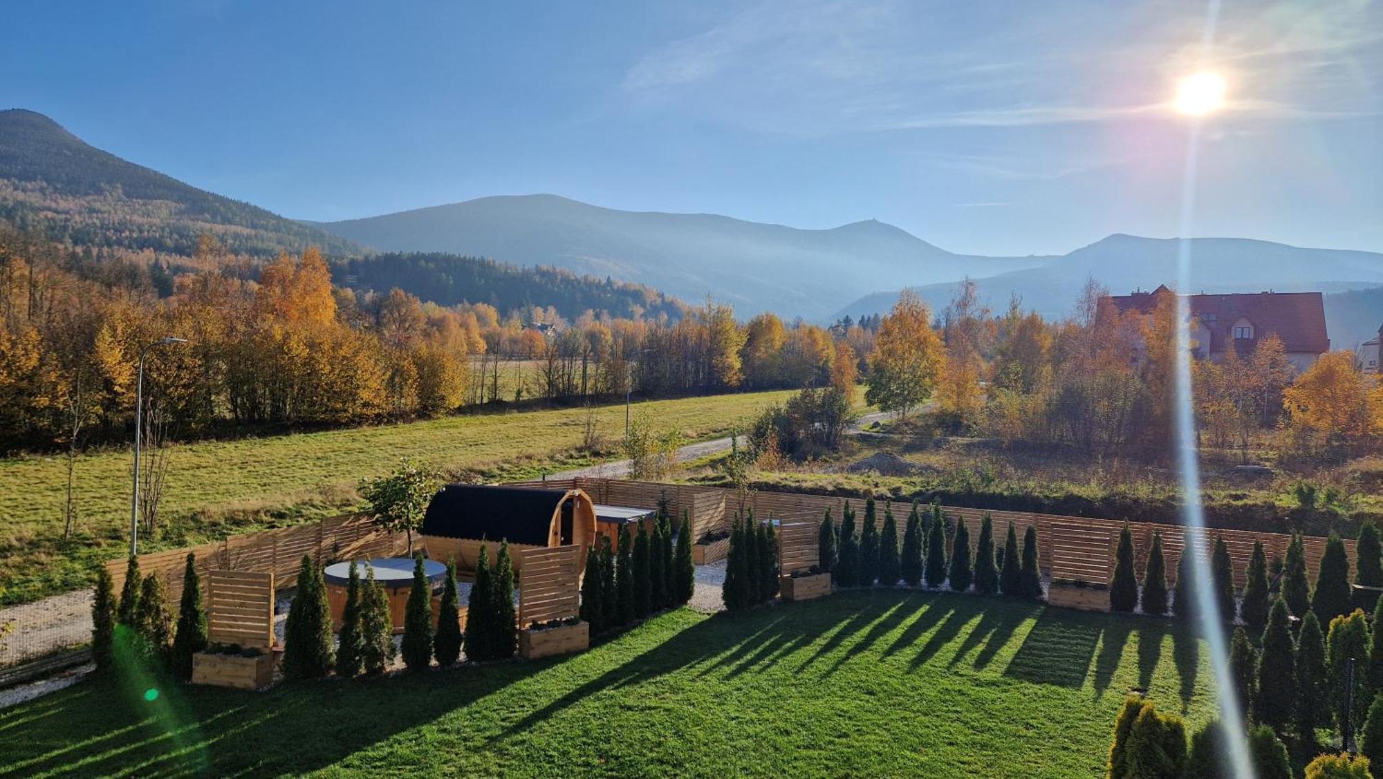 Widokowo - Domki Z Widokiem Na Sniezke Z Jacuzzi I Sauna Karpacz Dış mekan fotoğraf
